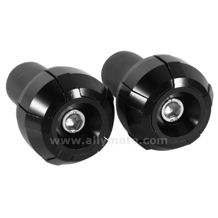 98 7-8 Motorcycle Anti Vibration Hand Grip Handle Bar Ends Weights Plug@3